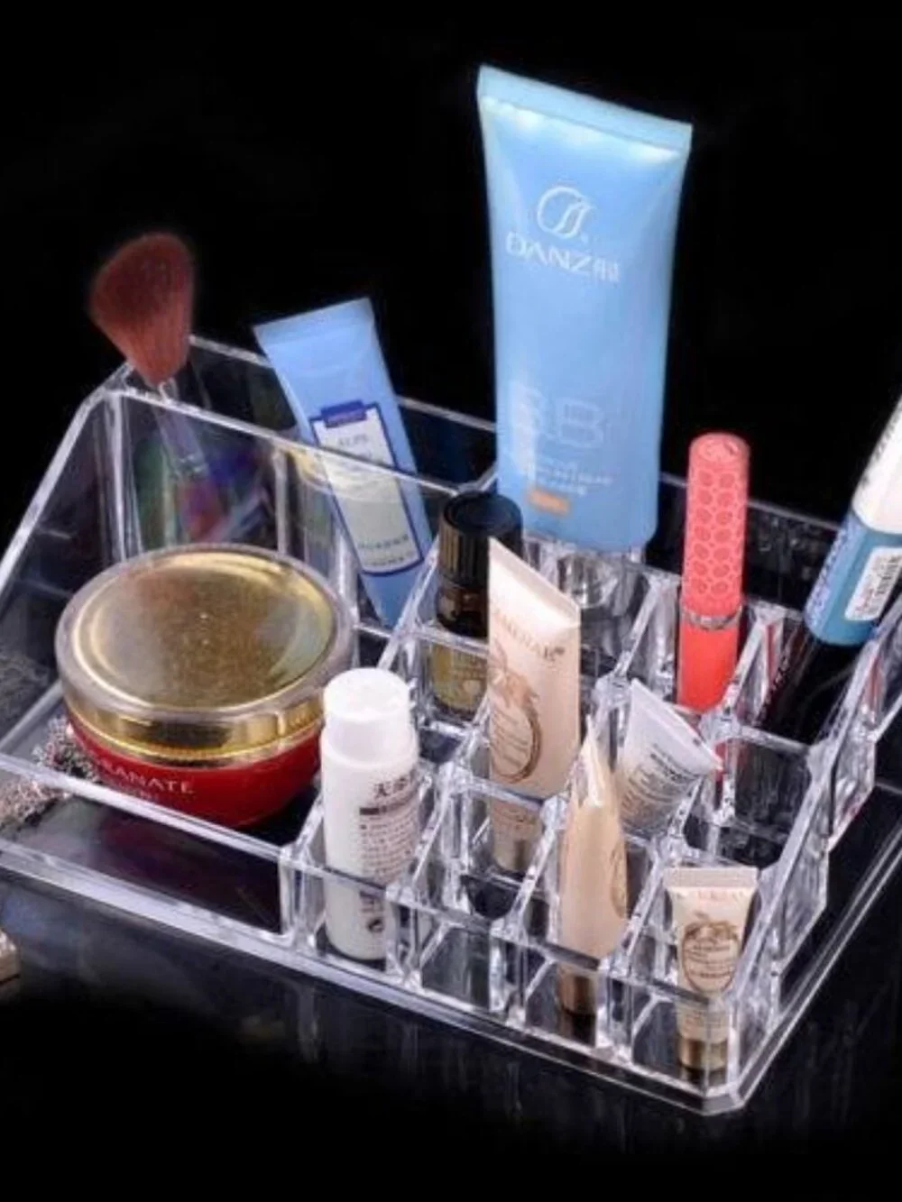 Acrylic Bath Cosmetics Organizer